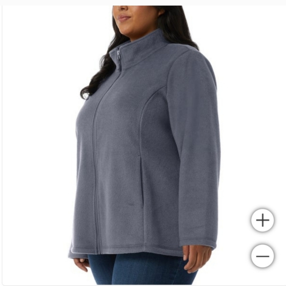 32 Degrees Ladies' Brushed Faux Wool Jacket - Picture 4 of 8